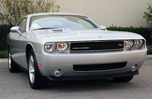 2009-2012 Dodge Challenger T-Rex Sport Series Formed Mesh Grille - All Black