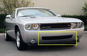 2009-2010 Dodge Challenger T-Rex Sport Series Formed Mesh Bumper - Black