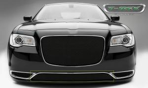 15 Chrysler 300 T-Rex Sport Series Bumper Mesh Grille - Black Powdercoated