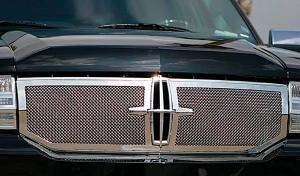 2007-2010 Lincoln Navigator T-Rex OE Grille Assembly Chrome With 2 Piece Upper Class Mesh Grille