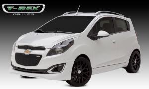 13-14 Chevrolet Spark T-Rex Upper Class Series Mesh Grilles - Overlay, Steel