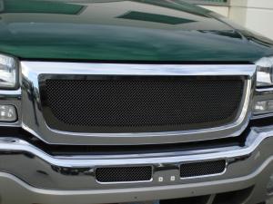 2003-2006 GMC Sierra T-Rex Upper Class Mesh Grille - All Black 