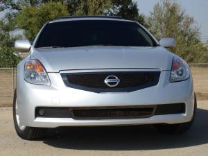 2008-2009 Nissan Altima Coupe T-Rex Upper Class Mesh Grille - All Black