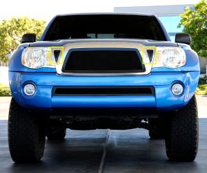 2011 Toyota Tacoma T-Rex Side Vents - 2 Piece - All Black 