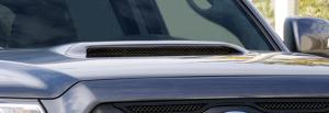 2012 Toyota Tacoma T-Rex Mesh Hood Scoop - All Black