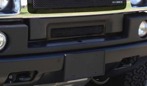 2003-2007 Hummer H2 T-Rex Upper Class Bumper Mesh Grille - All Black 