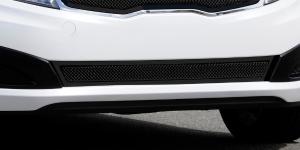 2011 Kia Optima T-Rex Upper Class Bumper Mesh Grille - All Black With Formed Mesh