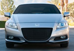 2011 Honda CR-Z (EX Model With Fog Lights Only) T-Rex Upper Class Bumper Mesh Grille With Formed Mesh - All Black