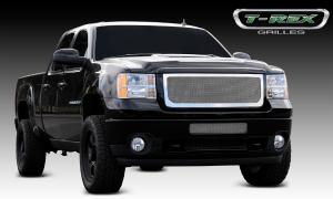 2011-2012 GMC Sierra Heavy Duty T-Rex Upper Class Polished Stainless Mesh Grille 