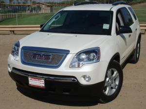 2007-2012 GMC Acadia T-Rex Upper Class Polished Stainless Mesh Grille - Overlay With Logo Opening