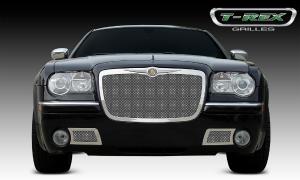 2005-2010 Chrysler 300 T-Rex Upper Class Polished Stainless Mesh Grille 