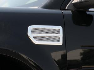 2009-2012 Ford Flex T-Rex Side Vents - Billet Chrome Plated - Ford Flex - 2 Piece