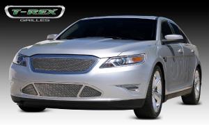 2010-2011 Ford Taurus SHO T-Rex Upper Class Polished Stainless Mesh Grille With Formed Mesh Center