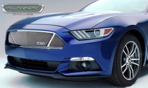 15 Ford Mustang (GT) T-Rex Mesh Series Mesh Grille - 3 Windows, Stainless