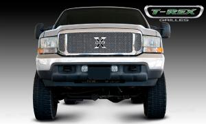 1999-2004 Ford Super Duty T-Rex Upper Class Polished Stainless Mesh Grille (Mesh Only - No Frame)