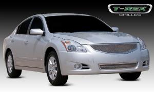 2010-2012 Nissan Altima T-Rex Upper Class Polished Stainless Mesh Grille - Replaces Factory Grille Shell 