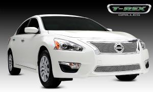 13-15 Nissan Altima (2.5 S) T-Rex Upper Class Series Mesh Grille - Polished, Stainless