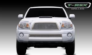 2005-2010 Toyota Tacoma T-Rex Upper Class Polished Stainless Mesh Grille 