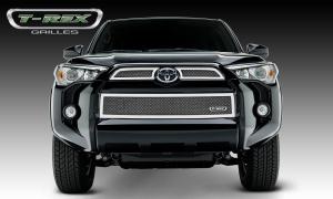 14-15 Toyota 4 Runner T-Rex Upper Class Series Mesh Grilles - Polished, Stainless