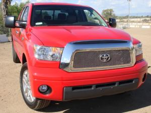 2007-2009 Toyota Tundra T-Rex Upper Class Polished Stainless Mesh Grille - 1 Piece