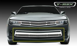 14-15 Chevrolet Camaro (RS) T-Rex Upper Class Series Bumper Mesh Grille  - Overlay, Stainless