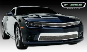 14-15 Chevrolet Camaro (SS) T-Rex Upper Class Series Bumper Mesh Grille - Polished, Stainless