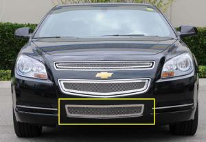 2008-2012 Chevrolet Malibu T-Rex Upper Class Polished Stainless Bumper Mesh Grille