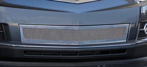 2010-2012 Cadillac SRX T-Rex Upper Class Mesh Bumper Grille, Overlay, Full Opening, Polished