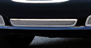 2011-2012 Chrysler 300 T-Rex Upper Class Polished Stainless Bumper Mesh Grille With Frame And Formed Mesh Center