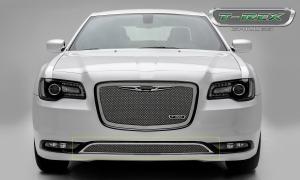 15 Chrysler 300 T-Rex Upper Class Series Mesh Bumper Grille - Polished, Stainless