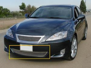 2006-2008 Lexus IS 250, 350 T-Rex Upper Class Polished Stainless Bumper Mesh Grille 