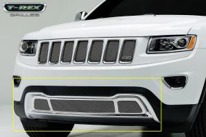 14 Jeep Grand Cherokee T-Rex X-Metal Series Bumper Mesh Grille - Steel, Black