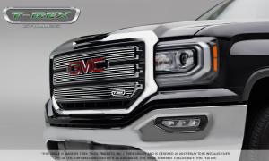 16 GMC Sierra 1500 T-Rex Laser Billet Series Grilles - Horizontal Style