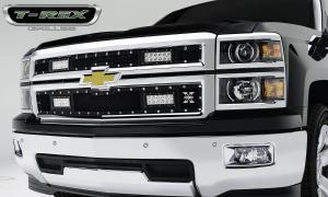 14-15 Chevrolet Silverado T-Rex Torch Series Grilles - 6