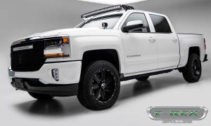 16 Chevrolet Silverado T-Rex Torch Series Grille - Black Powdercoated 