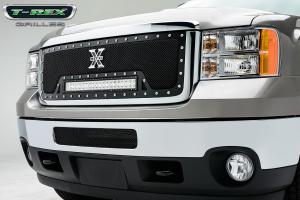 07-13 GMC Sierra 2500 T-Rex Torch Series Grille - Insert, Steel