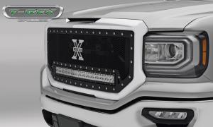 15-16 GMC Sierra 1500 T-Rex Torch Series Mesh Grille - Black, Steel