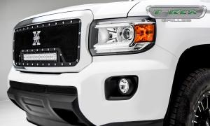 15-16 GMC Canyon T-Rex Torch Series Grille - Black, Steel