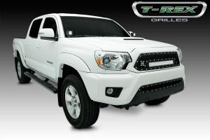 12-15 Toyota Tacoma T-Rex Torch Series Grille - Black, Steel