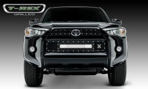 14-15 Toyota 4 Runner T-Rex Torch Series Mesh Grilles - Black, Steel