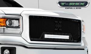 14-15 GMC Sierra T-Rex X-Metal Series Grille - Black, Steel