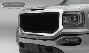 16 GMC Sierra 1500 T-Rex X-Metal Series Grille - Mild Steel Powdercoated