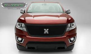 15-16 Chevrolet Colorado T-Rex X-Metal Series Grille - Flat Black, Steel