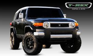 2005-2012 Toyota FJ Cruiser T-Rex X-Metal Series - Studded Main Grille - All Black