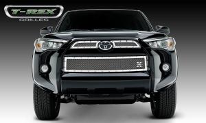 14-16 Toyota 4Runner T-Rex X-Metal Series Mesh Grilles - Polished, Stainless Steel