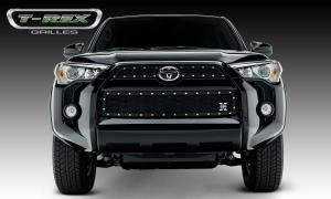 14-16 Toyota 4Runner T-Rex X-Metal Series Mesh Grilles - Black, Steel