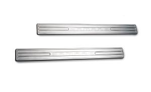 10-13 Chevrolet Camaro T-Rex Door Sill Plates - Chrome