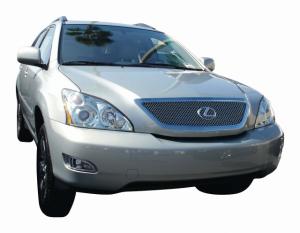 2004-2007 Lexus RX 330 T-Rex Hybrid Series Grille With Wire Mesh - Polished