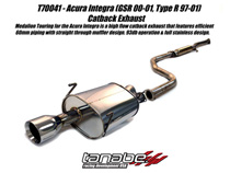 00-01 Integra GSR (DC2), 97-01 Integra Type R Revel Medallion Touring-S Exhaust System