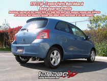 07 Yaris Hatchback Revel Medallion Touring-S Exhaust System -- Axle-Back